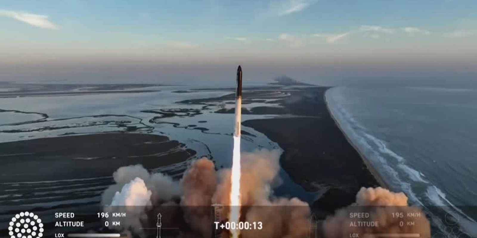 spacex-lanca-foguete,-mas-propulsor-explode-apos-separar-da-starship