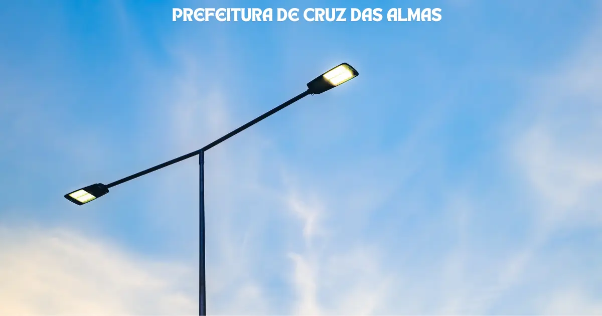MODERNIDADE: Prefeitura de Cruz das Almas vai substituir toda a iluminação da cidade por luminárias de LED